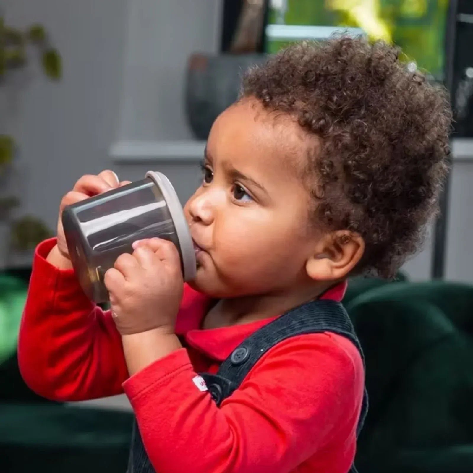 Vital Baby Hydrate Free Flow Cup 200ml - Natural Moss - Bobobiy