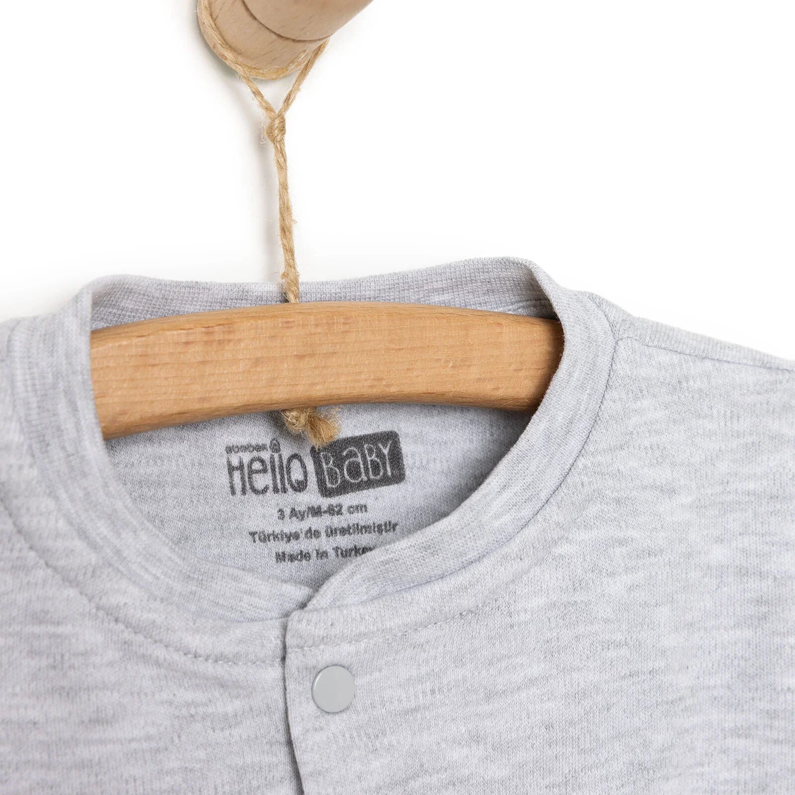 HelloBaby Unisex Baby Cardigan - Grey Melange