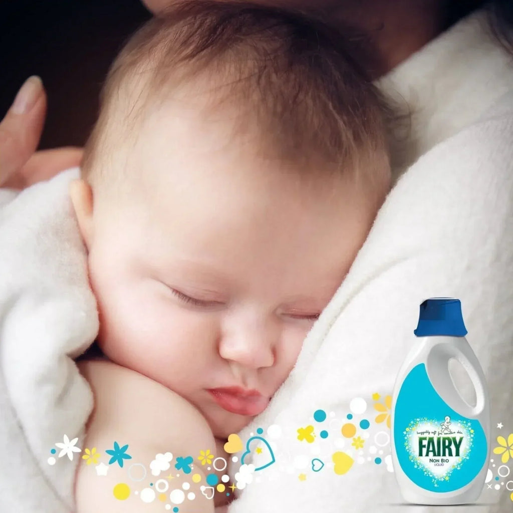 Fairy Non Bio Liquid for Sensitive Skin 78 Washes - Bobobiy