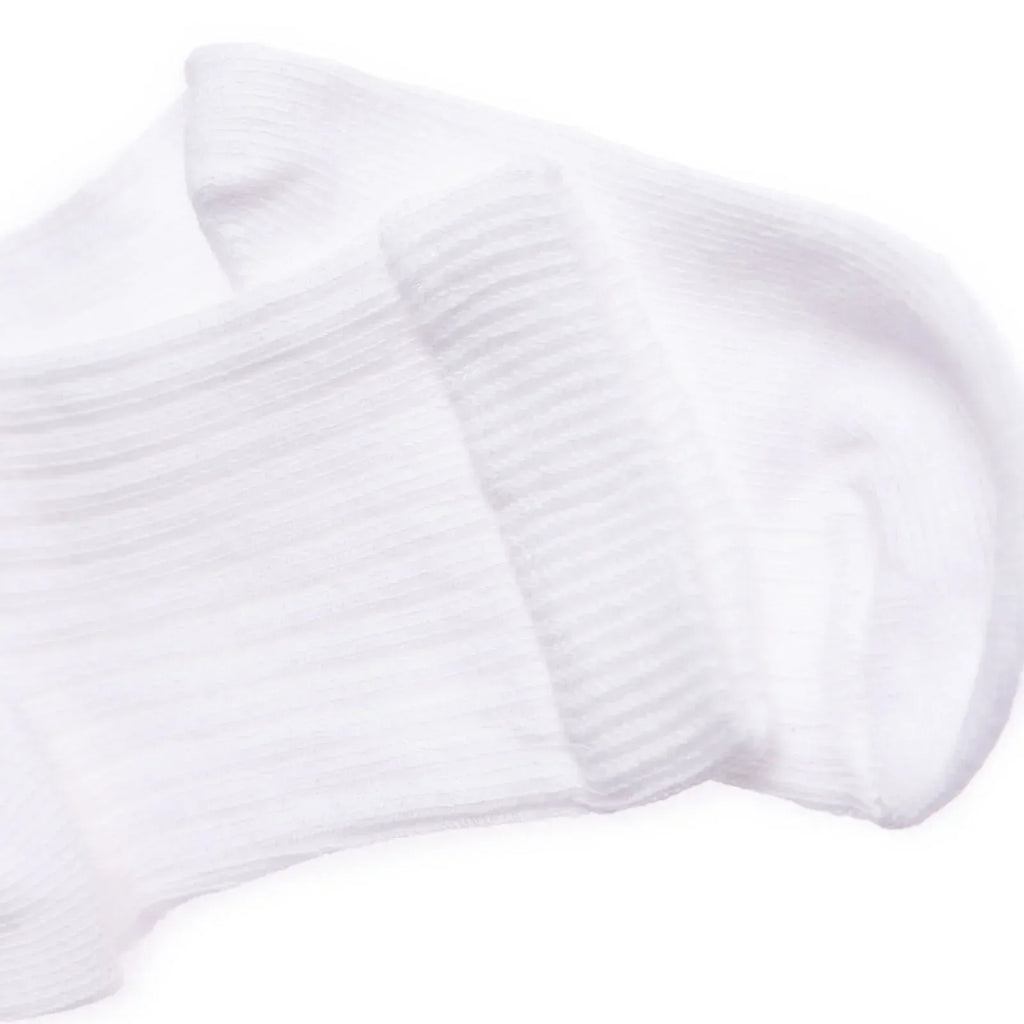 HelloBaby Unisex Baby Socks 3 Pack - White - Bobobiy
