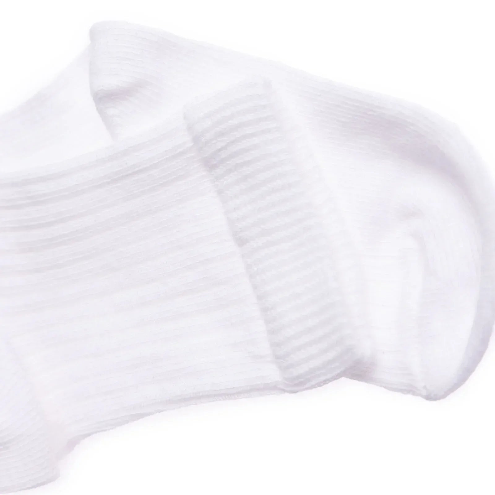 HelloBaby Unisex Baby Socks 3 Pack - White - Bobobiy