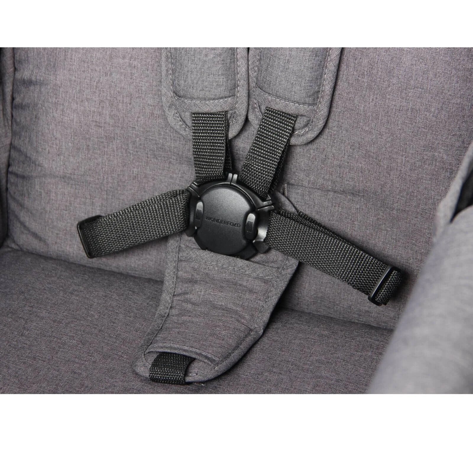 Wonderfold W2 Luxe Double Wagon - Charcoal Grey