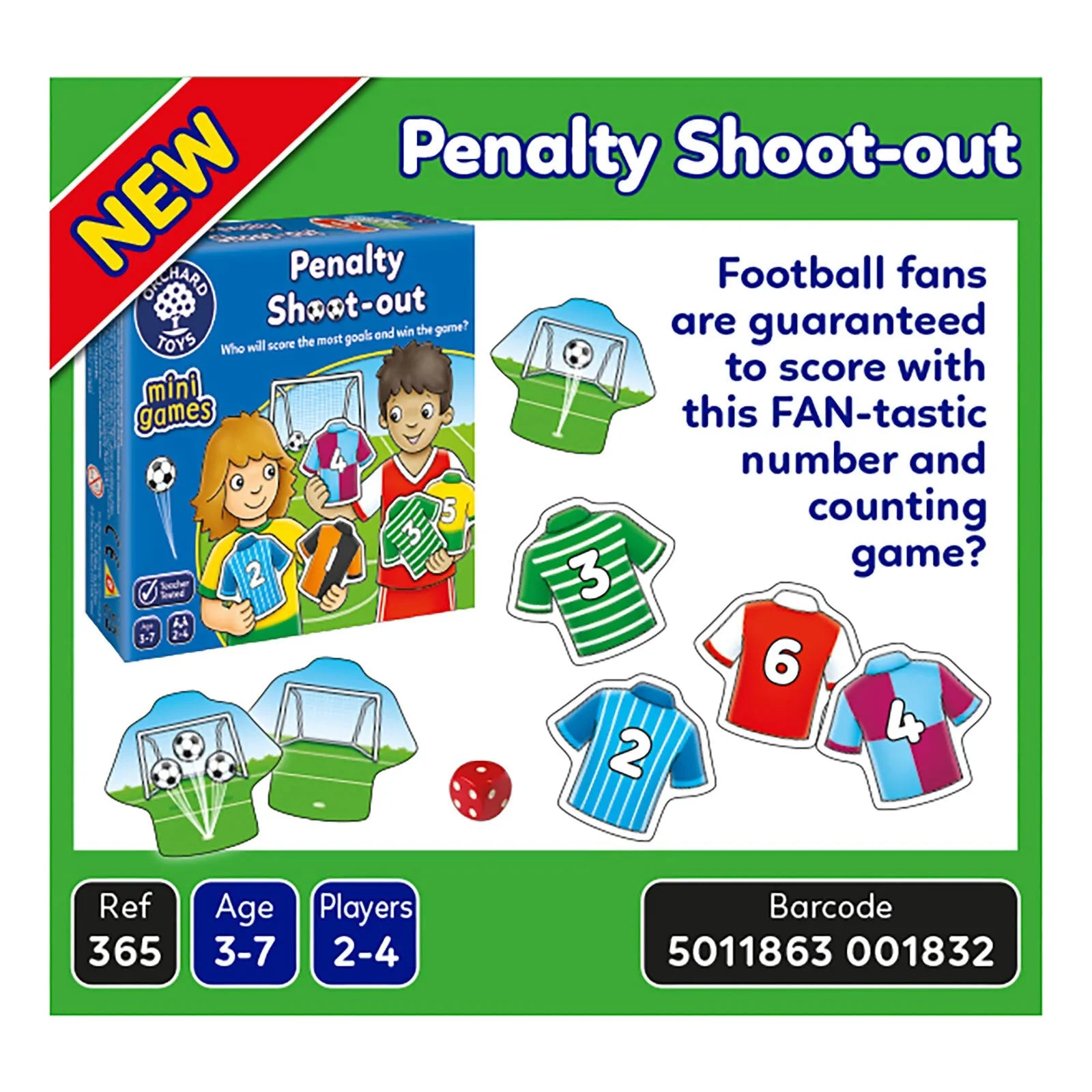Orchard Toys Mini Games - Penalty Shoot-Out