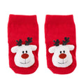 HelloBaby Christmas Baby Girl Socks - Red