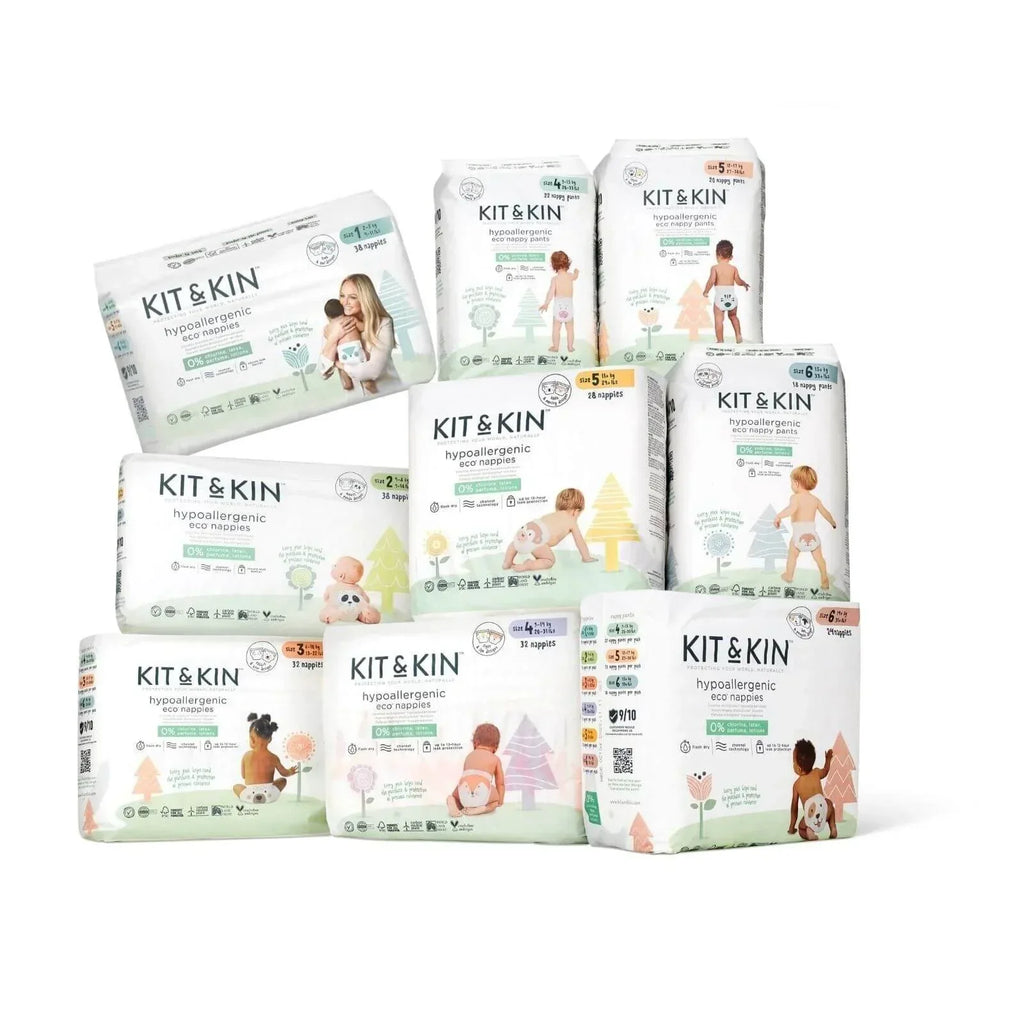 Kit & Kin Pull-Ups Size 6 - 18 nappies - Bobobiy