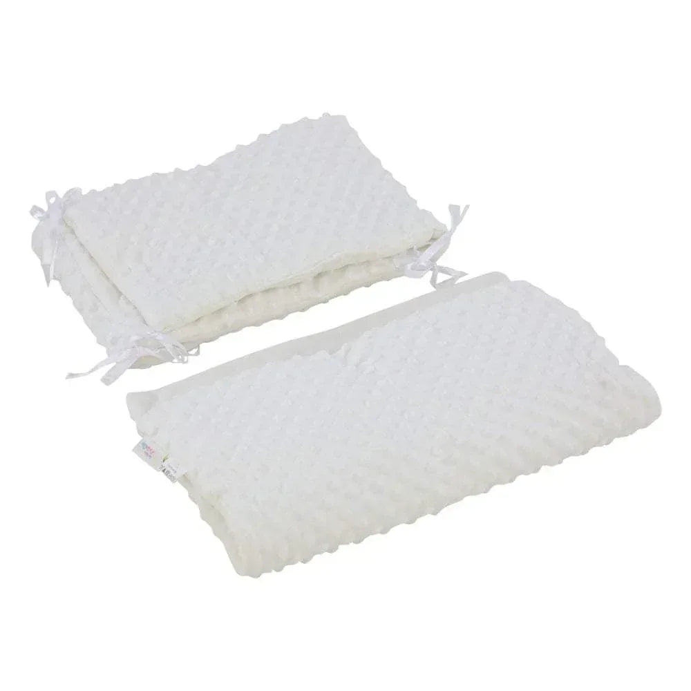 2pc-dimple-cribcradle-quilt-bumper-bedding-set-164262 - Bobobiy