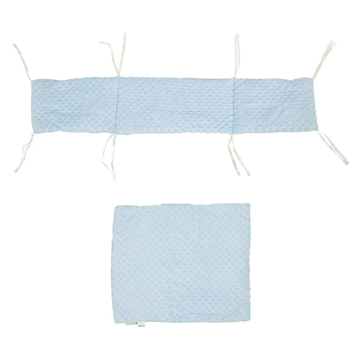 2pc-dimple-cribcradle-quilt-bumper-bedding-set-577590 - Bobobiy