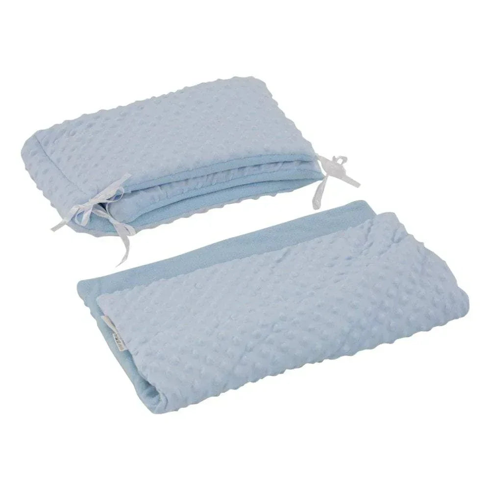 2pc-dimple-cribcradle-quilt-bumper-bedding-set-613059 - Bobobiy