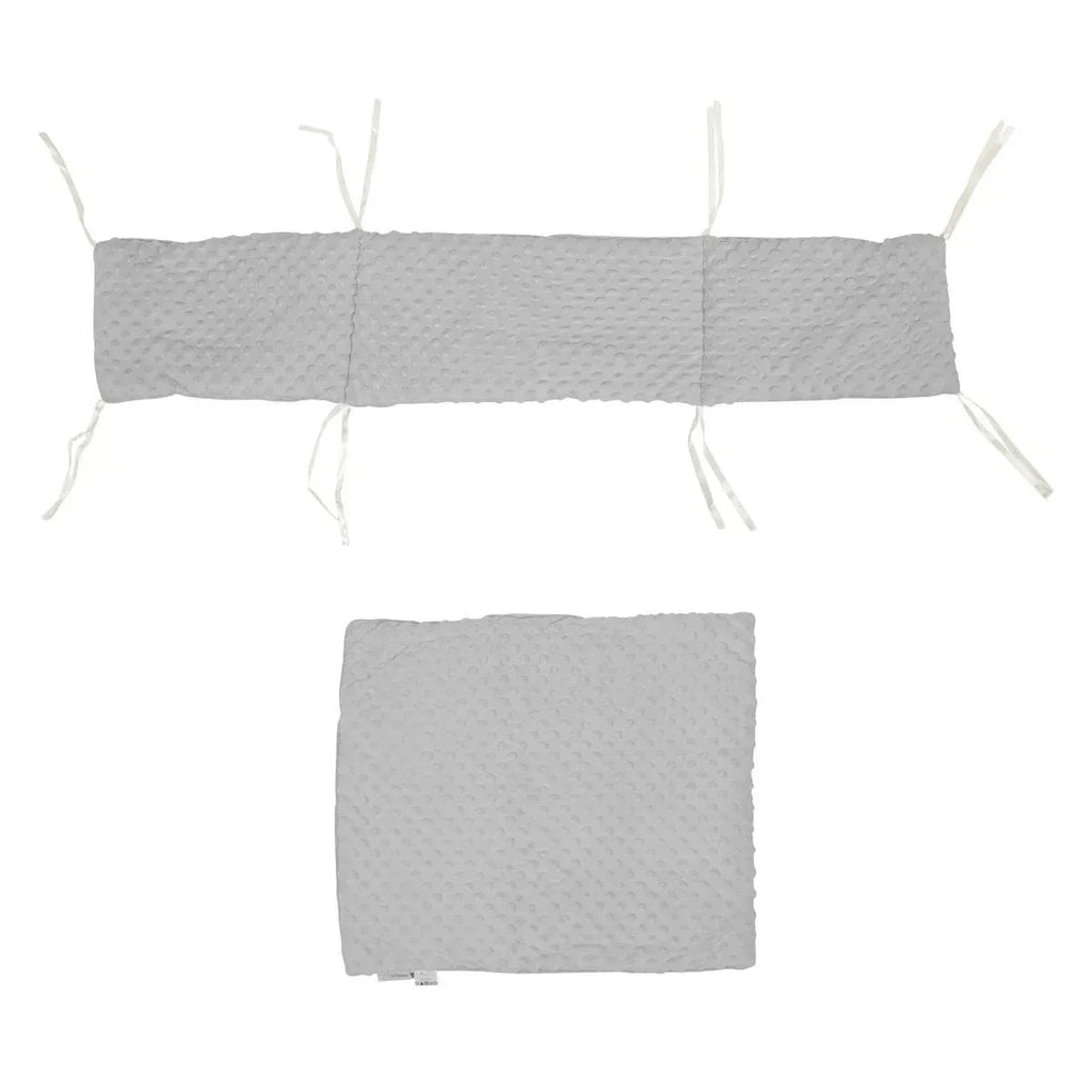 2pc-dimple-cribcradle-quilt-bumper-bedding-set-672493 - Bobobiy