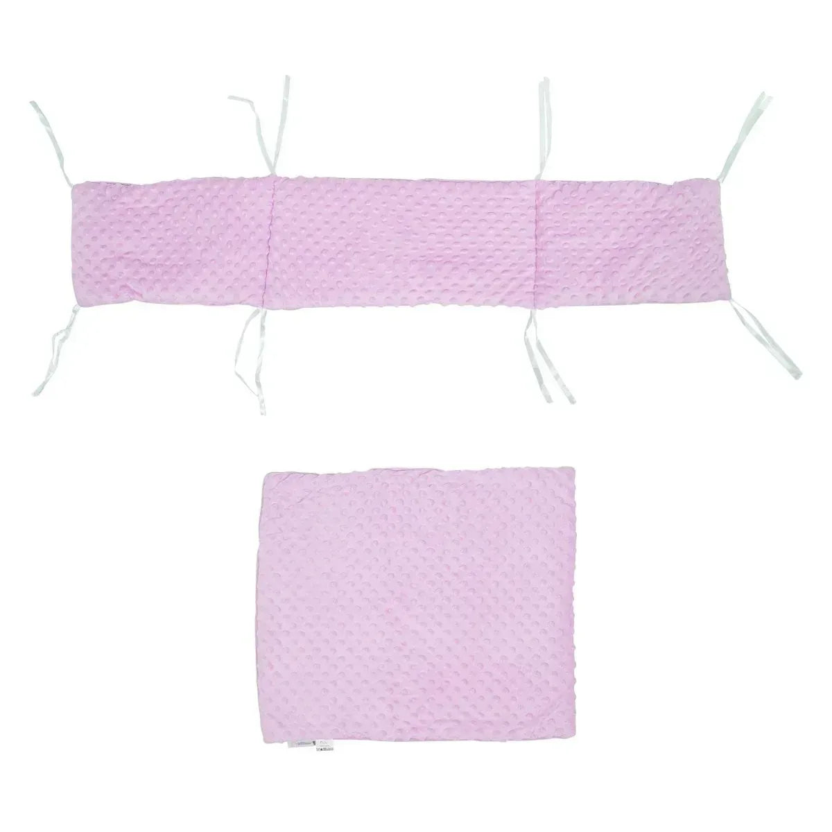 2pc-dimple-cribcradle-quilt-bumper-bedding-set-830542 - Bobobiy