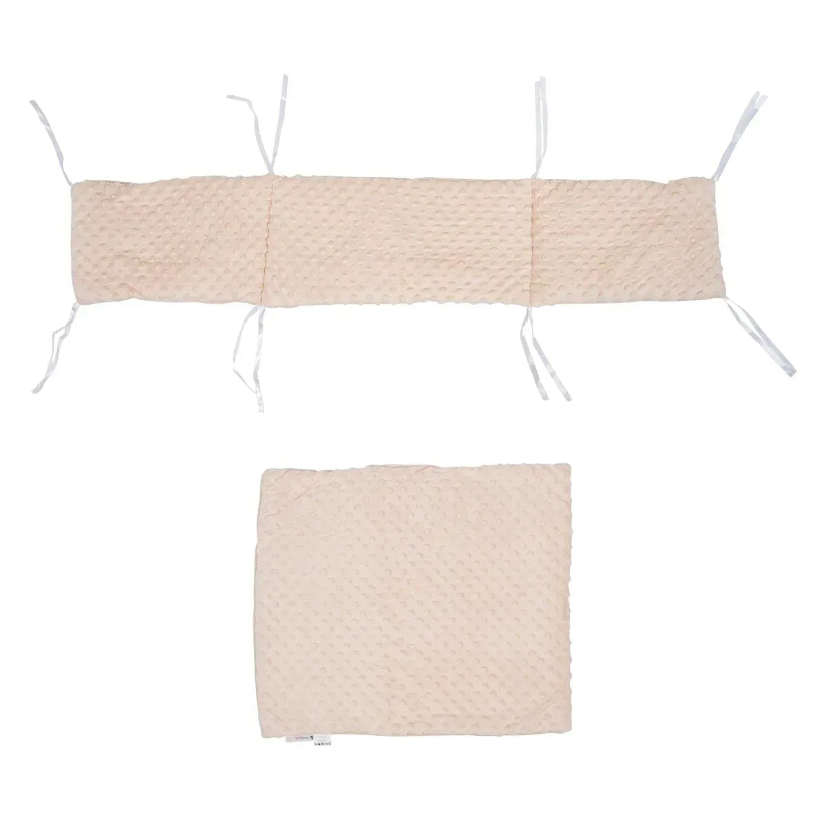 2pc-dimple-cribcradle-quilt-bumper-bedding-set-861960 - Bobobiy