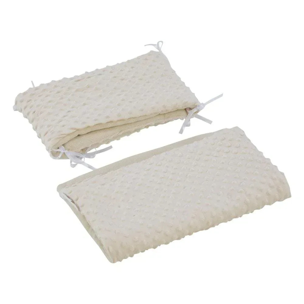 2pc-dimple-cribcradle-quilt-bumper-bedding-set-887581 - Bobobiy