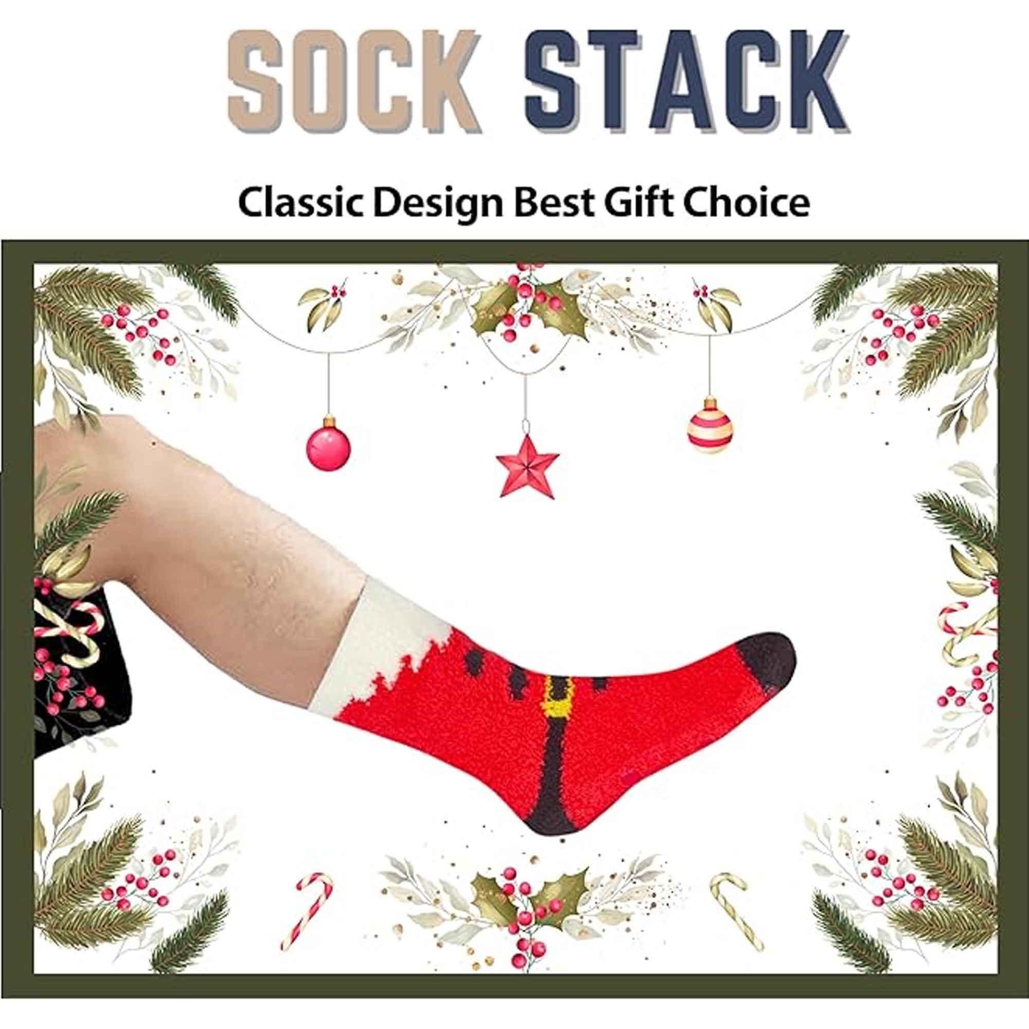 3-pack-mens-cozy-christmas-slipper-socks-festive-santa-and-elf-designs-warm-and-comfortable-holiday-gift-uk-sizes-6-11-by-sock-stack-assorted-6-11-socks-1182335812 - Bobobiy