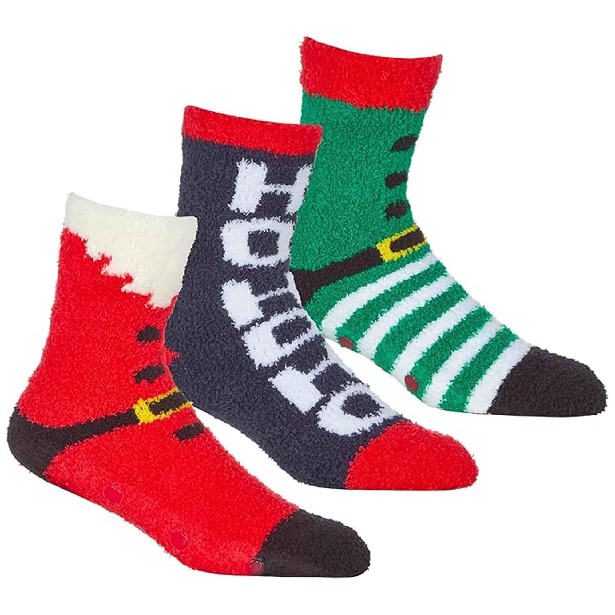 3-pack-mens-cozy-christmas-slipper-socks-festive-santa-and-elf-designs-warm-and-comfortable-holiday-gift-uk-sizes-6-11-by-sock-stack-assorted-6-11-socks-1182335814 - Bobobiy