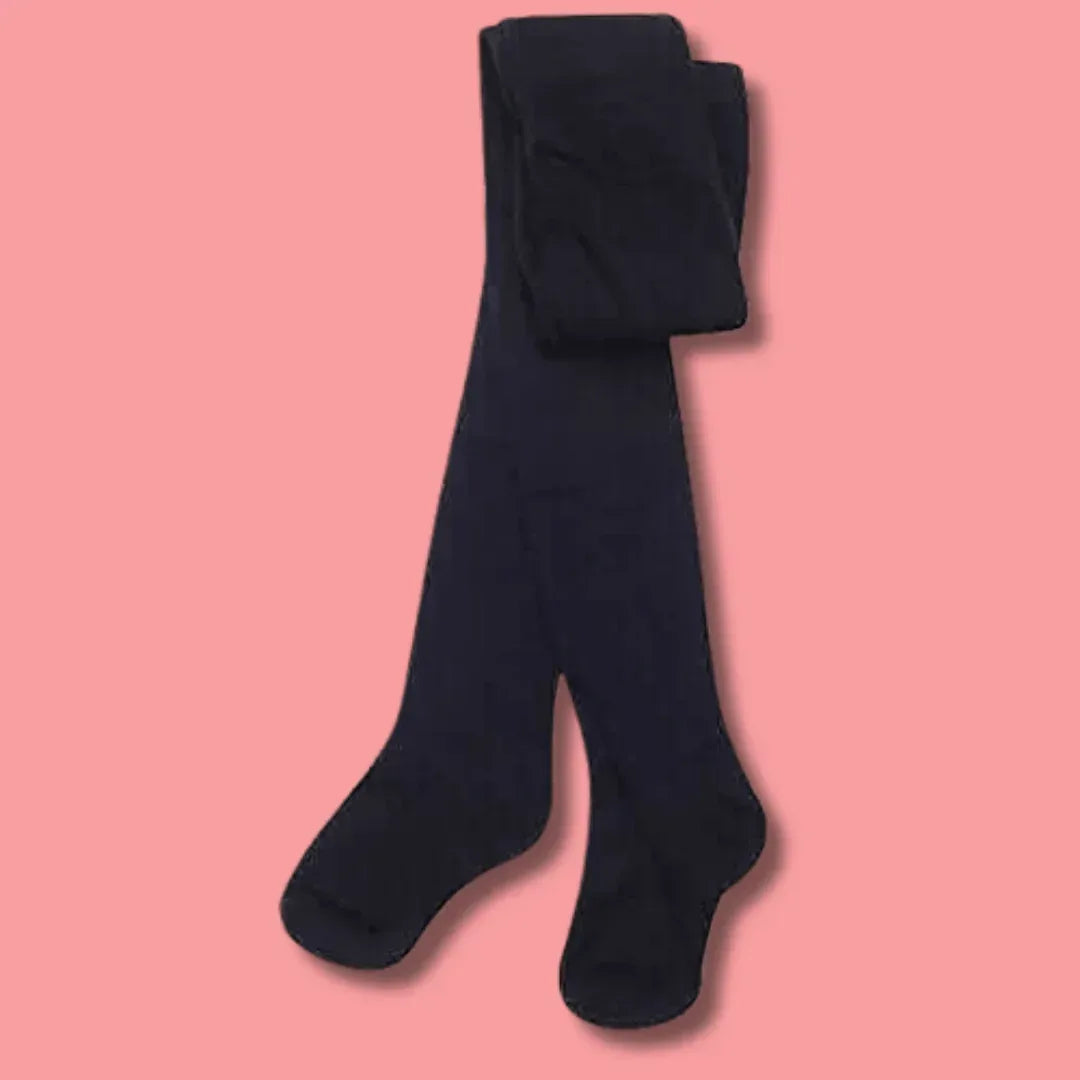 3-pairs-girls-cotton-lycra-back-to-school-tights-cotton-rich-long-socks-stylish-comfortable-durable-for-uniforms-everyday-wear-ages-3-12-years-by-sock-stack-black-3-4-yrs-socks-117651 - Bobobiy