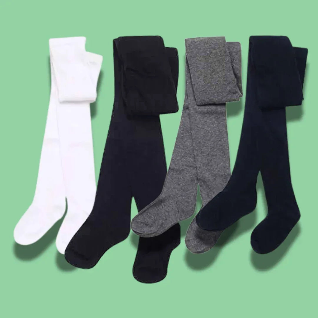 3-pairs-girls-cotton-lycra-back-to-school-tights-cotton-rich-long-socks-stylish-comfortable-durable-for-uniforms-everyday-wear-ages-3-12-years-by-sock-stack-socks-1176513108 - Bobobiy