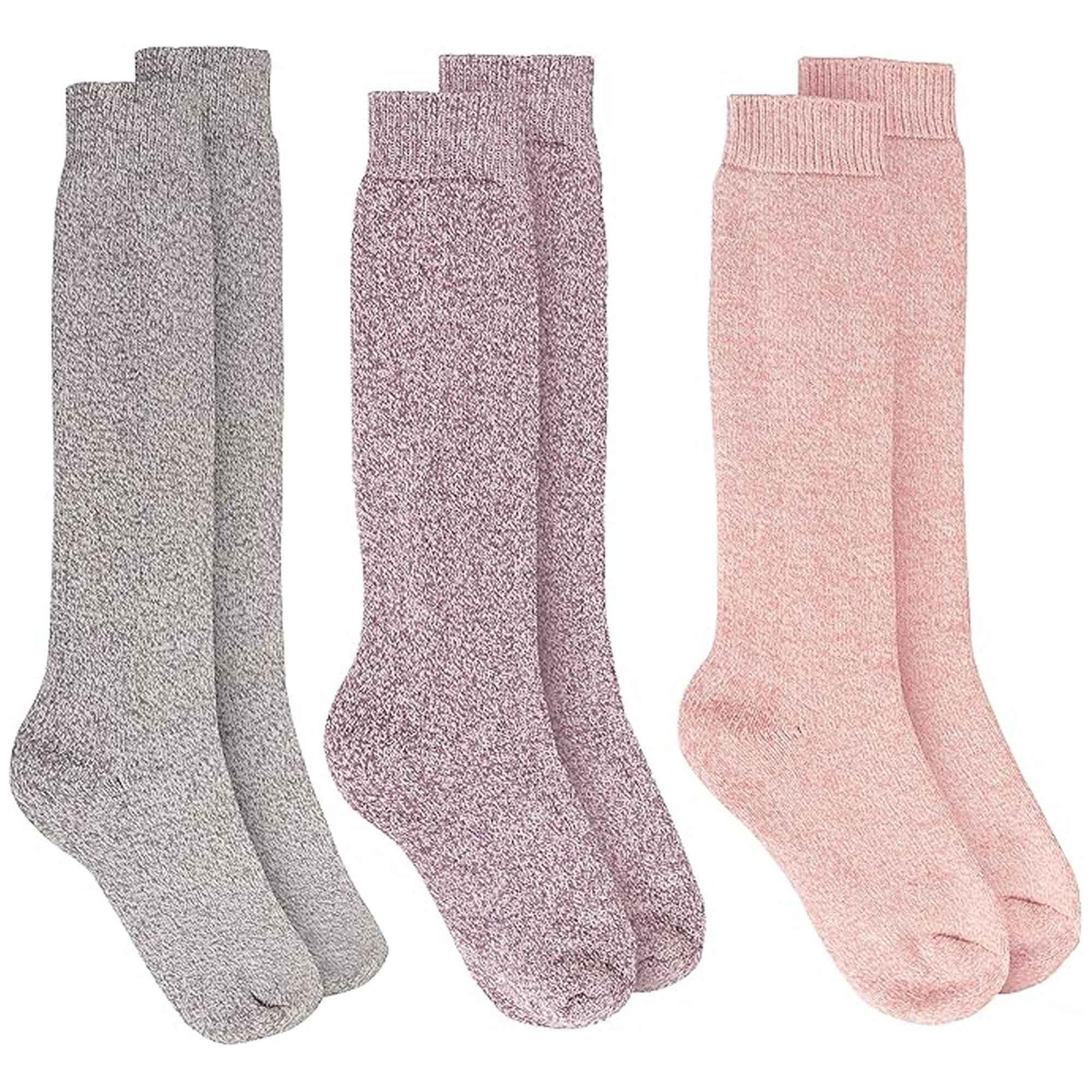 3-pairs-ladies-wellington-boot-socks-warm-thermal-knee-high-outdoor-hiking-wool-blend-moisture-wicking-assorted-colors-size-uk-4-8-eu-37-40-by-sock-stack-uk-4-8-assorted-colour-socks_118194b5-7102-4b58-a5fc-26a197a164b5 - Bobobiy