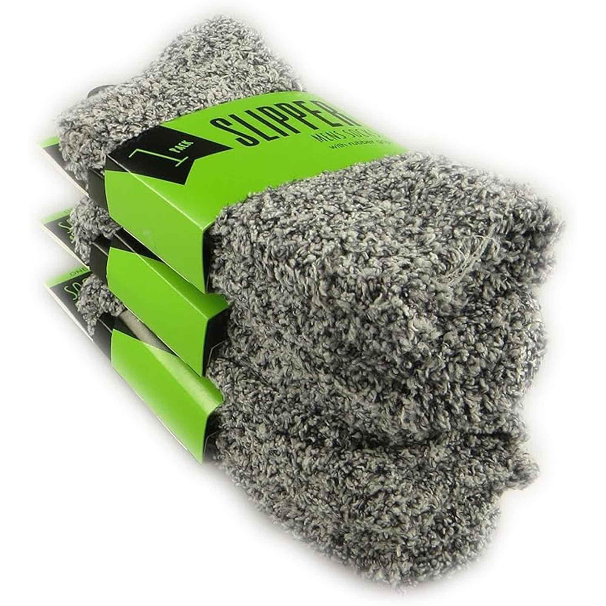 3-pairs-mens-non-skid-winter-slipper-socks-ultra-soft-thick-fleece-lined-cozy-warm-gripper-socks-for-cold-weather-sizes-6-11-grey-by-sock-stack-6-11-socks-1182052975 - Bobobiy