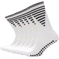 3-pairs-white-anti-slip-football-grip-socks-for-men-sports-socks-for-gym-running-yoga-trekking-hiking-by-sock-stack-6-8-white-socks-1176950103 - Bobobiy