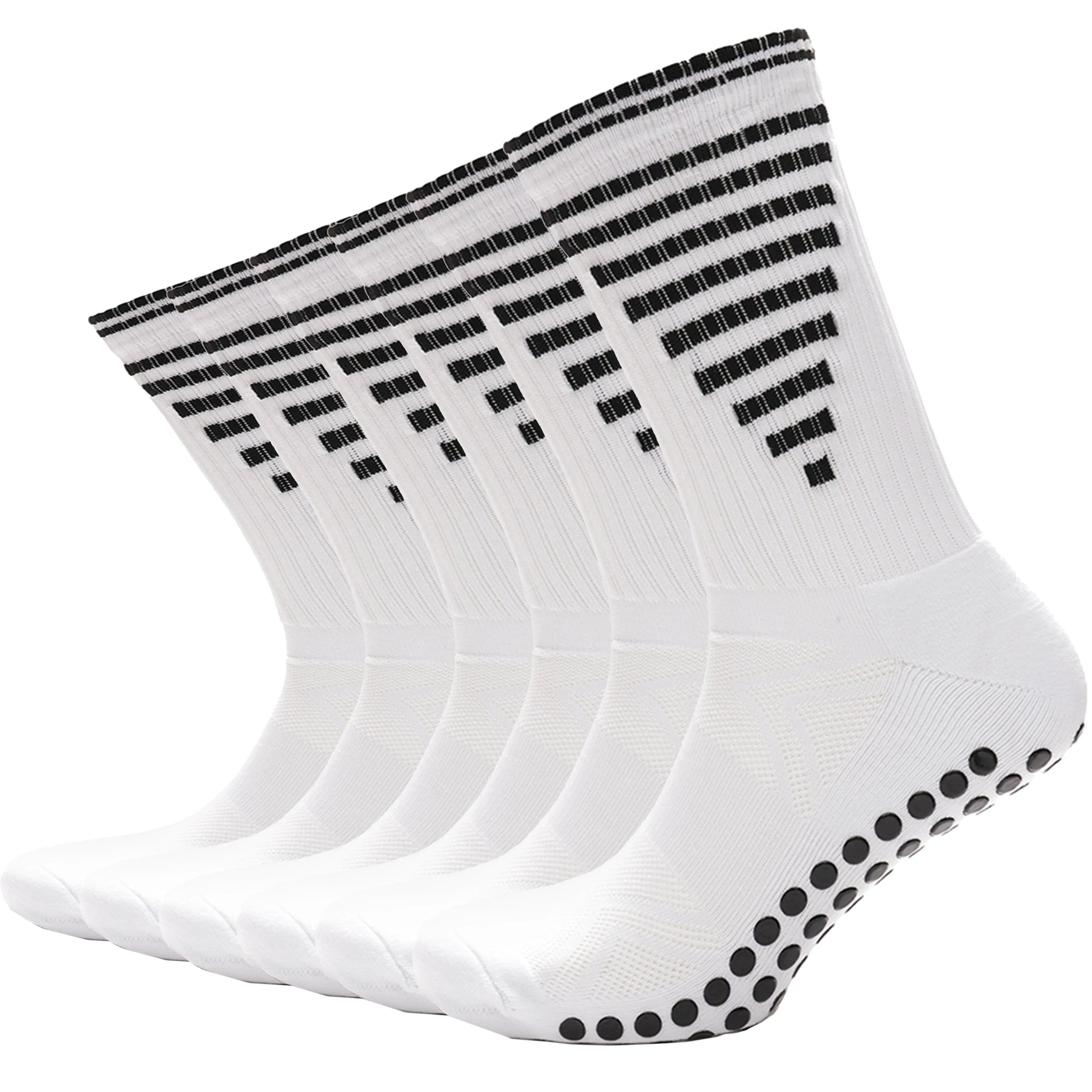 3-pairs-white-anti-slip-football-grip-socks-for-men-sports-socks-for-gym-running-yoga-trekking-hiking-by-sock-stack-6-8-white-socks-1176950103 - Bobobiy