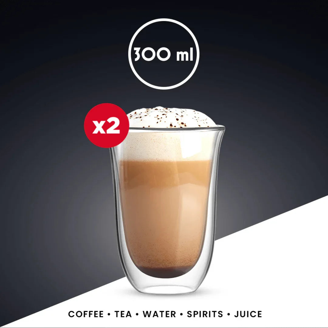 Firenze Double Walled Glasses (2pk) - Bobobiy