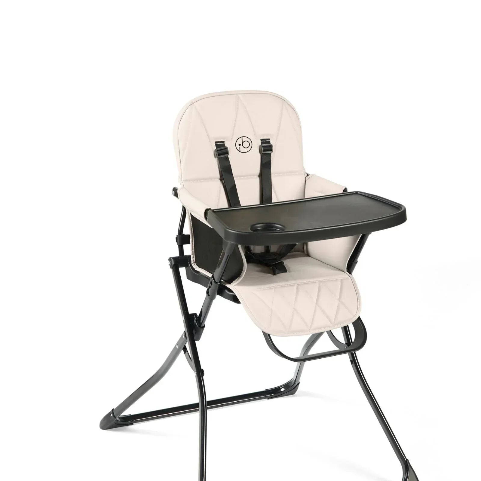 Ickle Bubba Flip Magic Fold Highchair - Pearl Grey - Bobobiy