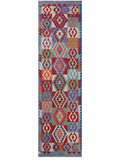 Maimana Afghanistan Kilim Runner - 301 x 84 cm - Handmade