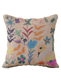 Suzani Hand Embroidered Cushion Cover - 45 x 45 cm - Handmade