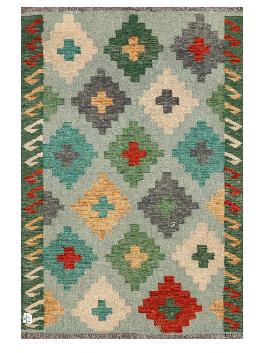 Maimana Afghanistan Kilim Rug - 149 x101 cm - Handmade