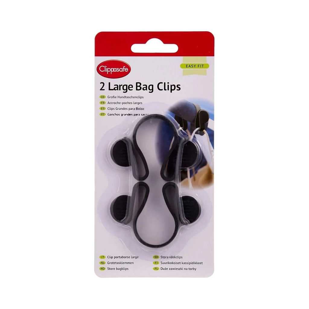 Clippasafe Large Pram & Stroller Bag Clips 2 pcs