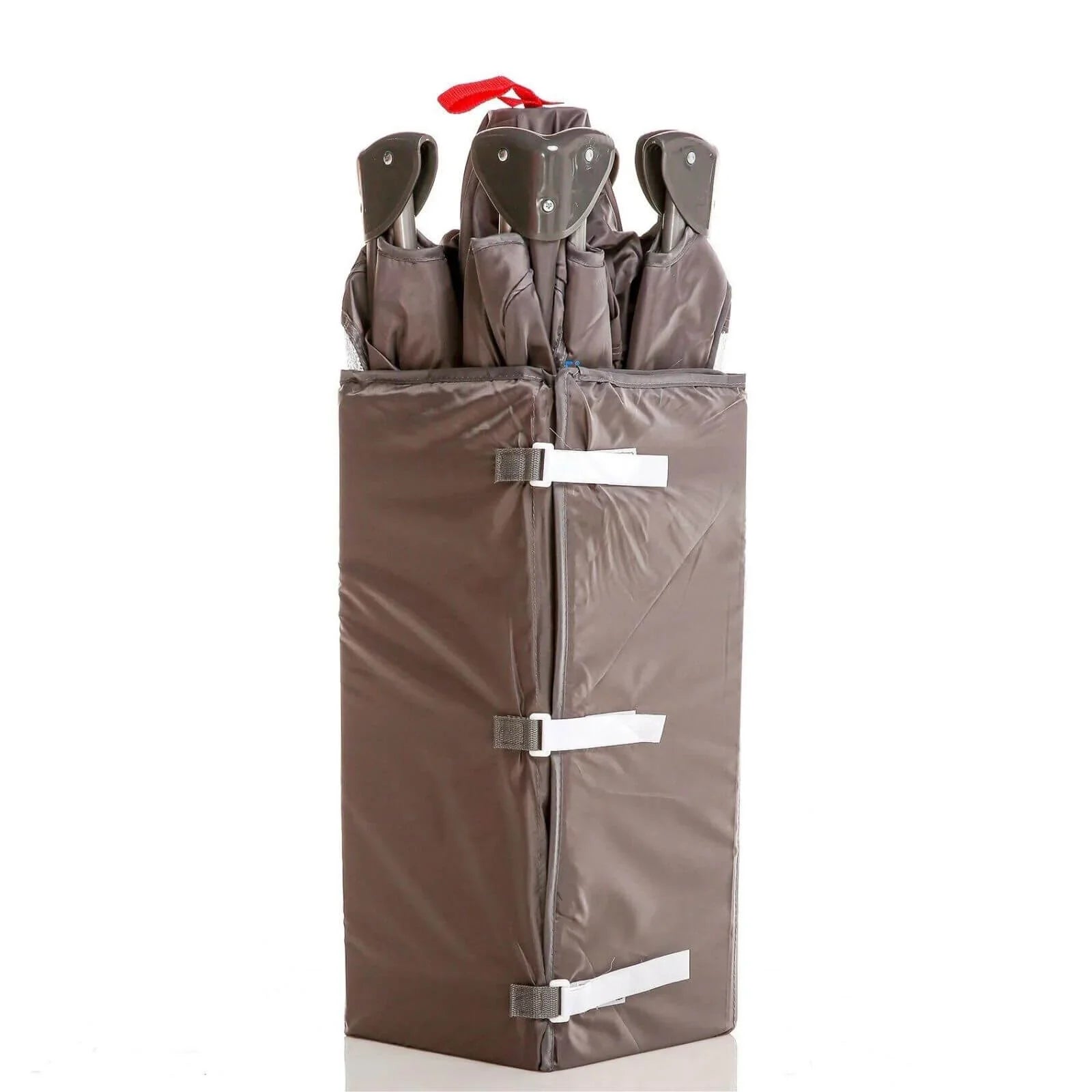 baby plus Play-Sleep Travel Cot - Grey