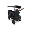Wonderfold L4 Quad Stroller Wagon - Black - Bobobiy