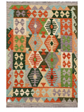 Maimana Afghanistan Kilim Rug - 147 x99 cm - Handmade
