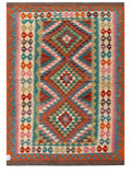 Maimana Afghanistan Kilim Rug - 181 x131 cm - Handmade
