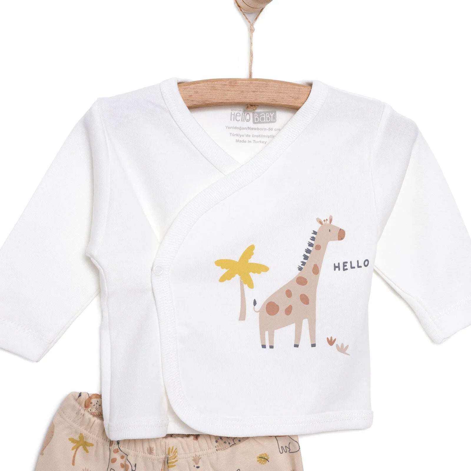 HelloBaby Boy 10 piece Newborn Set - Ecru