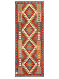 Maimana Afghanistan Kilim Rug - 193 x76 cm - Handmade