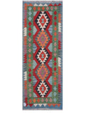 Maimana Afghanistan Kilim Rug - 191 x72 cm - Handmade