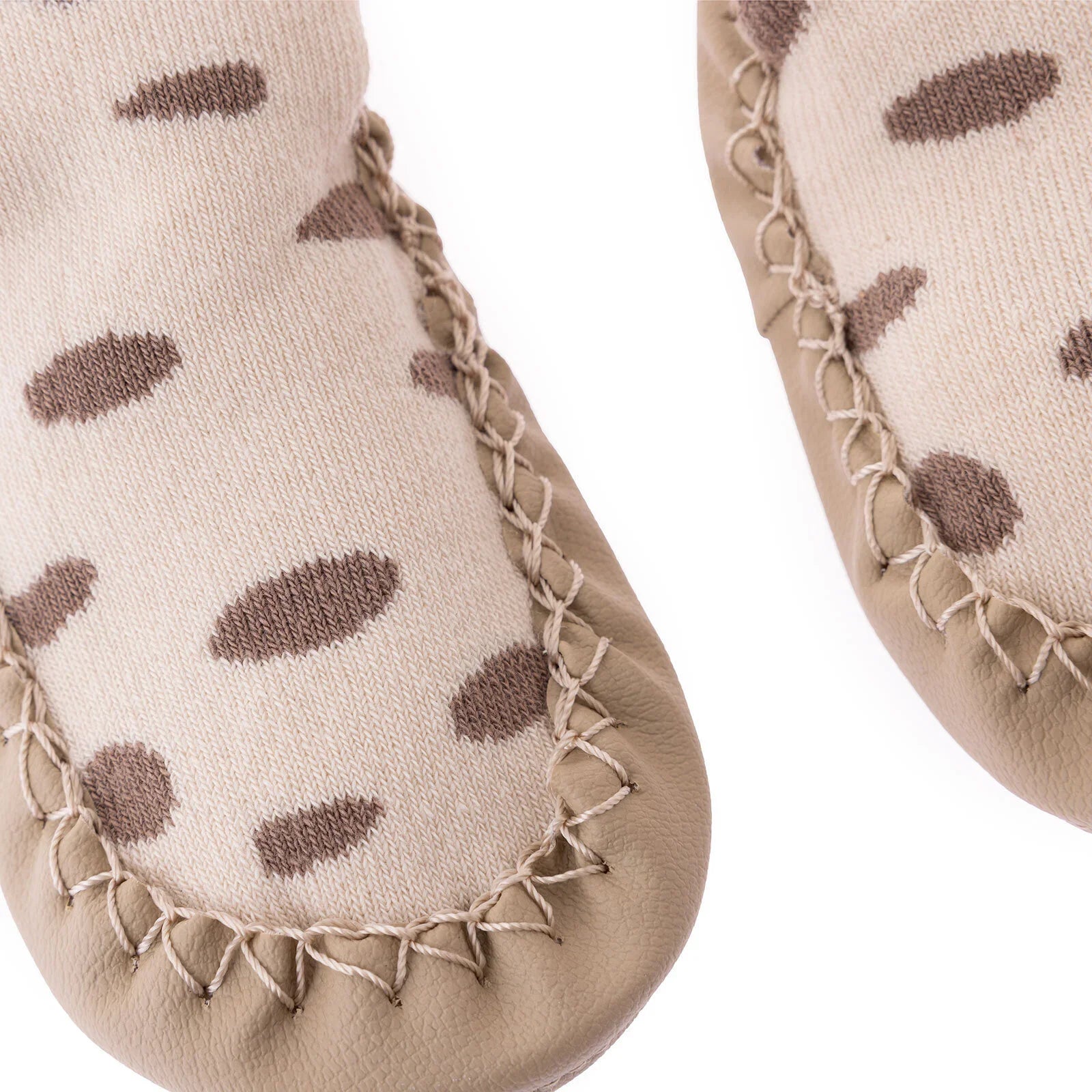 HelloBaby Rattle Socks - Ecru