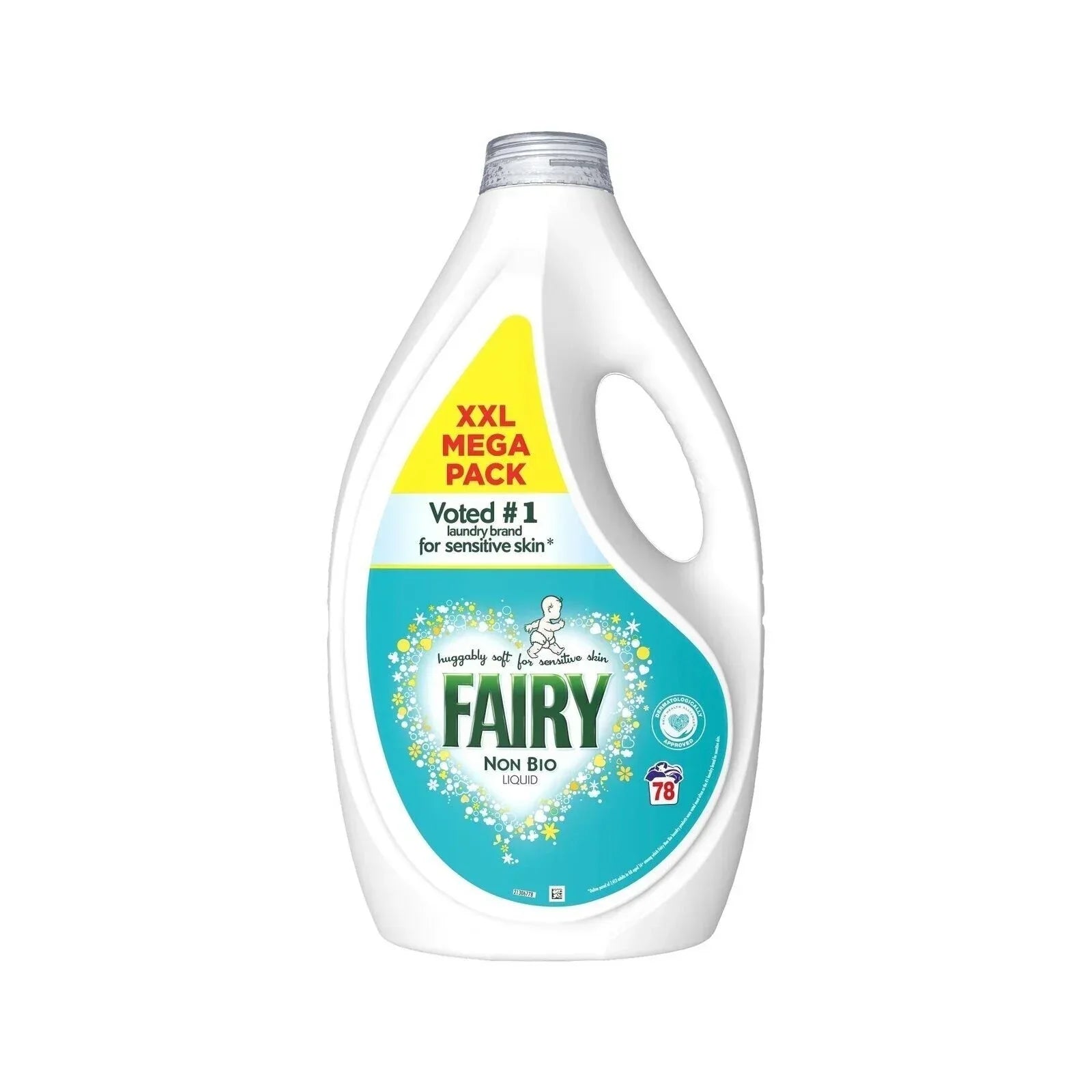 Fairy Non Bio Liquid for Sensitive Skin 78 Washes - Bobobiy