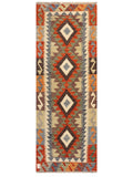 Maimana Afghanistan Kilim Rug - 197 x73 cm - Handmade