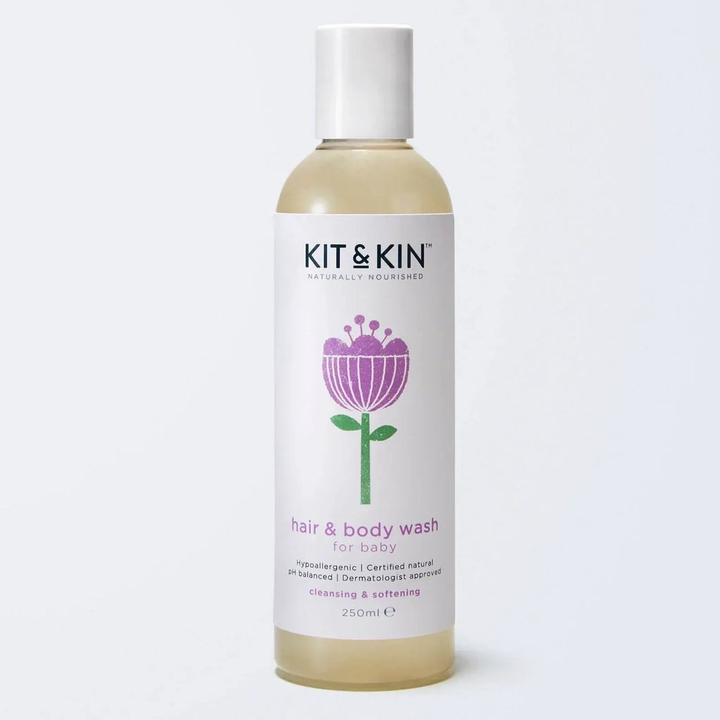 Kit & Kin Shampoo & Body Wash 250ml - Bobobiy