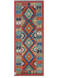 Maimana Afghanistan Kilim Rug - 188 x74 cm - Handmade