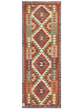 Maimana Afghanistan Kilim Rug - 201 x75 cm - Handmade