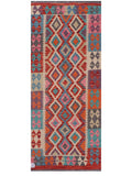 Maimana Afghanistan Kilim Rug - 193 x79 cm - Handmade