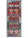 Maimana Afghanistan Kilim Rug - 197 x80 cm - Handmade