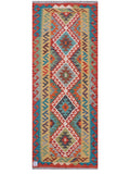 Maimana Afghanistan Kilim Rug - 197 x77 cm - Handmade