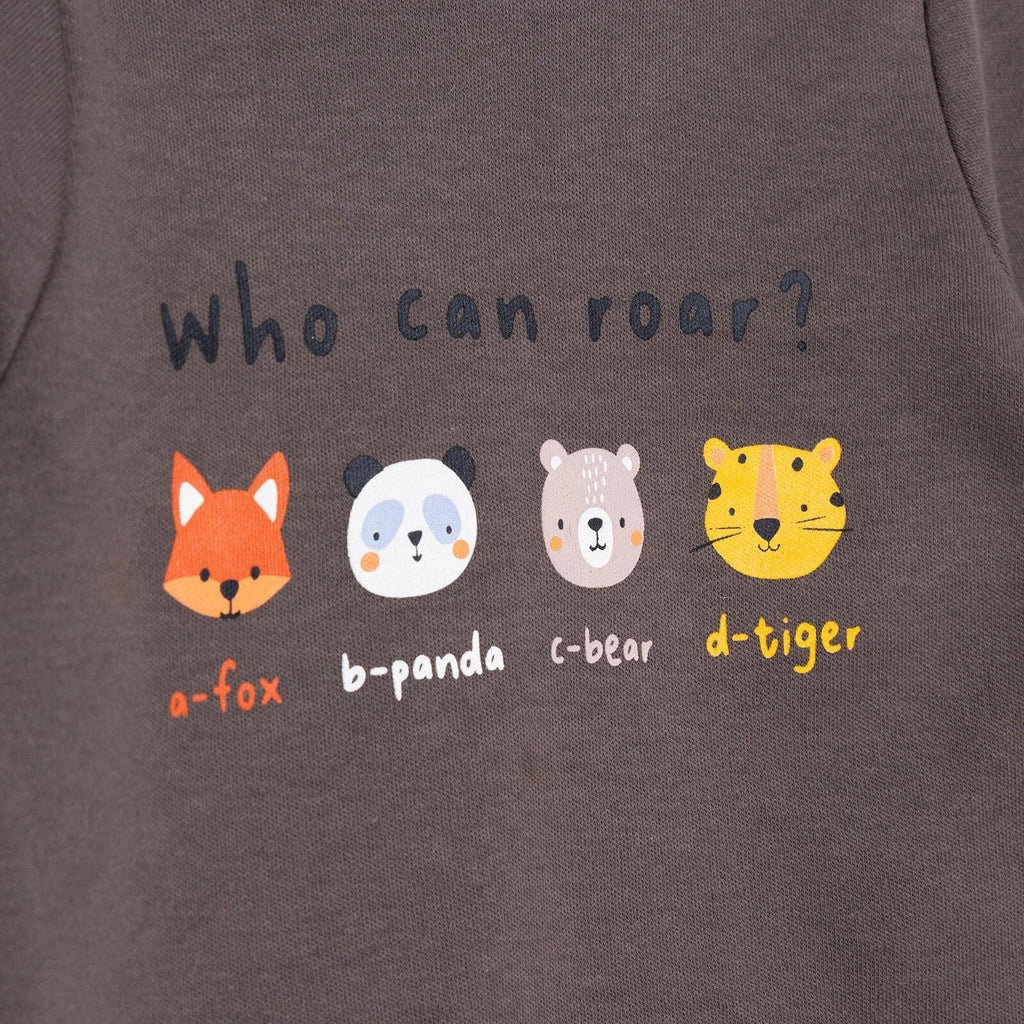 HelloBaby Long Sleeve Pyjamas - Khaki - Bobobiy