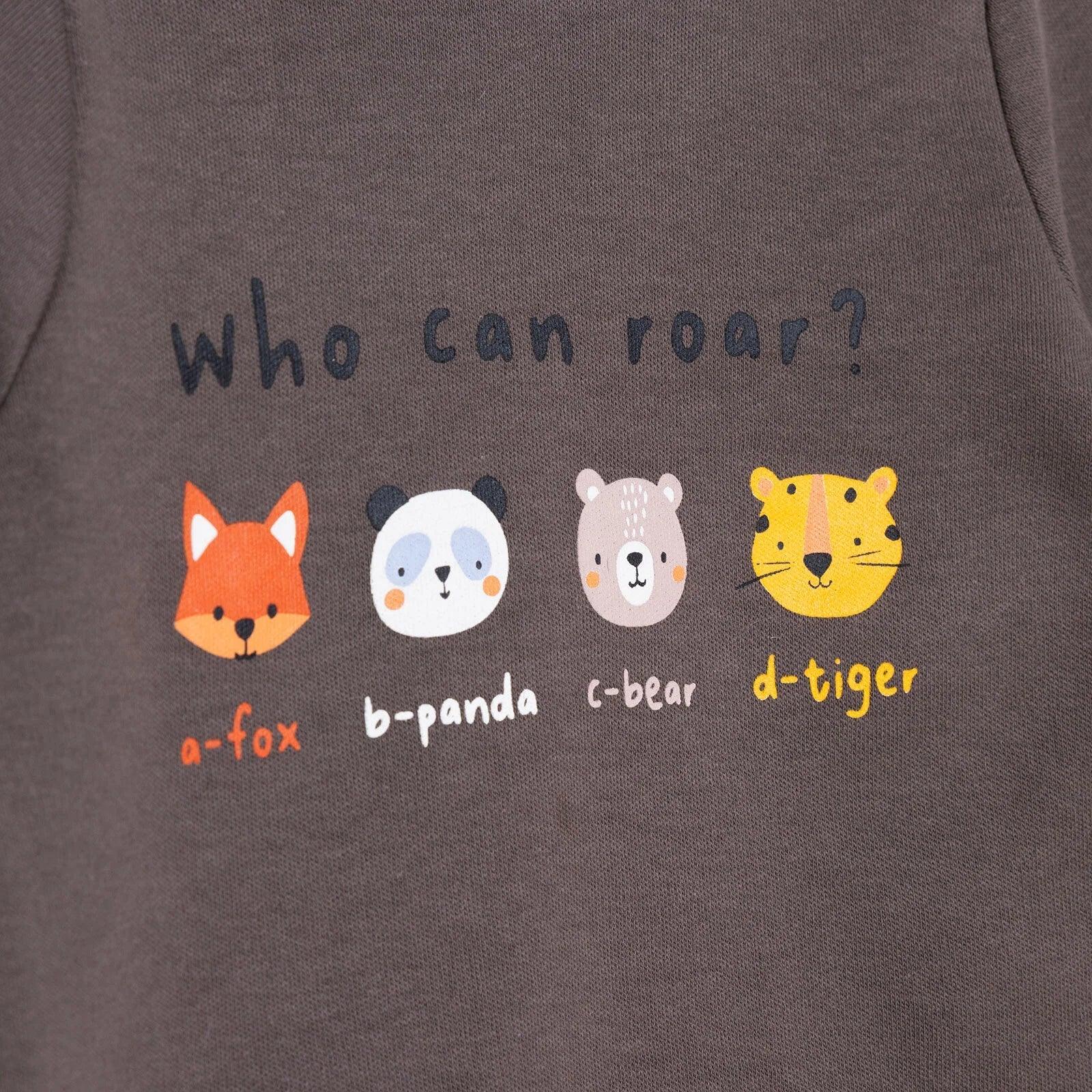 HelloBaby Long Sleeve Pyjamas - Khaki - Bobobiy