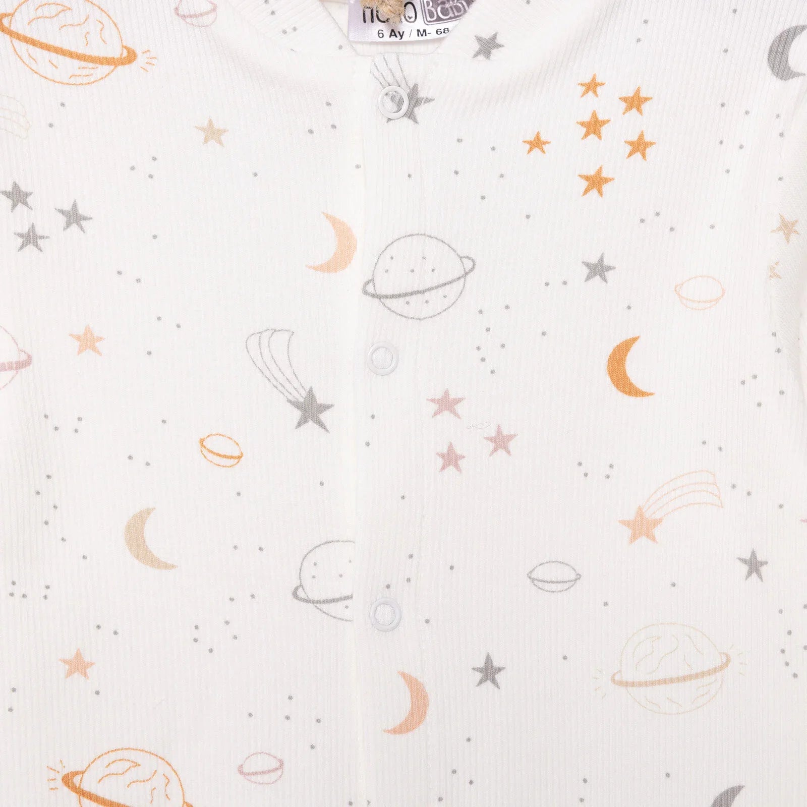 HelloBaby Newborn Boy Jumpsuit - Beige