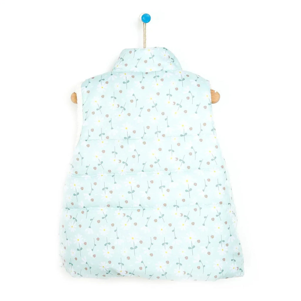 BabyZ Winter Girl Daisy Inflatable Vest - Light Green - Bobobiy